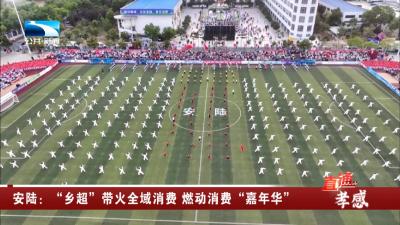安陆：“乡超”带火全域消费 燃动消费“嘉年华”