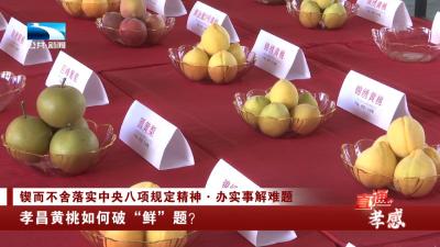 孝昌黄桃如何破“鲜”题？