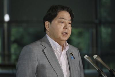 日本内阁官房长官林芳正宣布有意参选自民党总裁