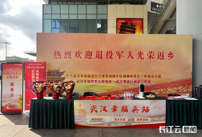 “春天你们接我，秋天换我接你们” 新疆姑娘乘38小时无座火车赶到武汉迎接退役军人