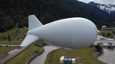 我国浮空艇试验有新突破！“大白鲸”成功在5500米高空遨游 