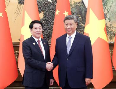 习近平会见越南国家主席梁强
