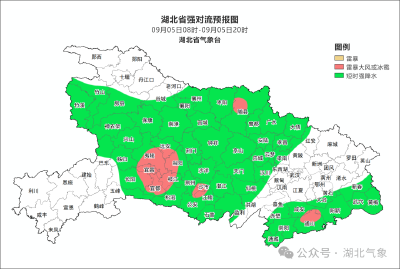 湖北发布强对流黄色省级预​警 双休日全省降雨降温