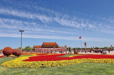 国庆期间，天安门广场每天中午12时更新预约票量