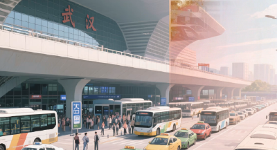 十一准备在武汉站乘车出行的朋友们，这份避堵攻略请你收好