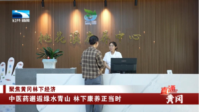 直通黄冈｜中医药邂逅绿水青山 林下康养正当时