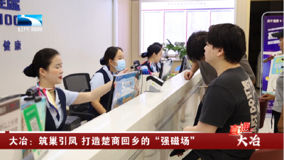 大冶：筑巢引凤 打造楚商回乡的“强磁场”