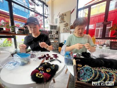 宜昌西陵：非遗“女红坊”火了 订单接到上海
