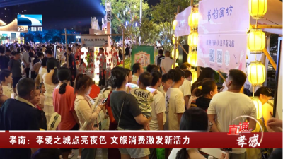 孝南：孝爱之城点亮夜色 文旅消费激发新活力