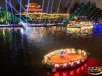 图集 | 古城夜游梦回楚都 视觉盛宴人气超燃