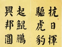 【书法作品展】第二十届湖北省中老年人才艺大赛书法类特邀作品展