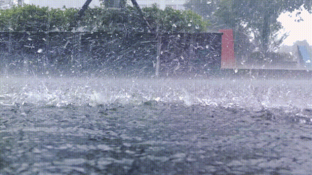 中央气象台暴雨蓝色预警持续 这七个区域有暴雨、大暴雨