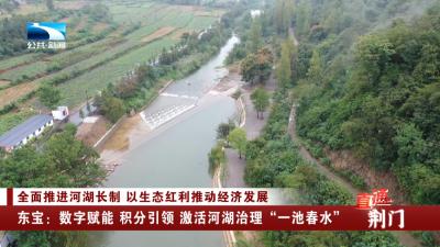 荆门东宝区：数字赋能 积分引领 激活河湖治理“一池春水”