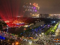 图集 | 古城夜游梦回楚都 视觉盛宴人气超燃