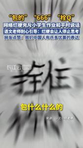 “包的”“666”……小学生满嘴网络梗，语文老师：烂梗会让人停止思考