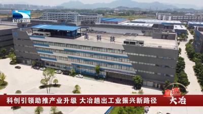科创引领助推产业升级 大冶趟出工业振兴新路径