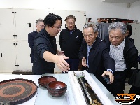 图集丨简牍会议专家团“零距离”感受荆州文脉