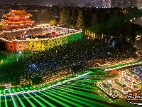 图集 | 古城夜游梦回楚都 视觉盛宴人气超燃