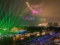 图集 | 古城夜游梦回楚都 视觉盛宴人气超燃