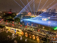 图集 | 古城夜游梦回楚都 视觉盛宴人气超燃