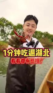 刘雨鑫一分钟吃遍湖北
