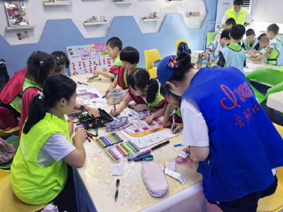 “童年一刻 童心飞扬” 巾帼志愿服务品牌项目 红卫路街道巾帼志愿服务照亮成长路