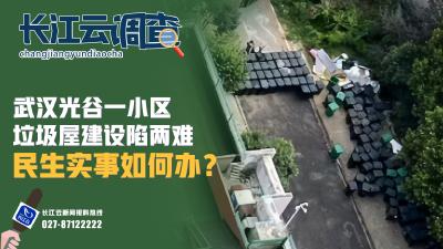 长江云调查｜武汉光谷一小区垃圾屋建设陷两难，民生实事如何办？