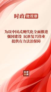 时政微观察丨合力开创法治中国建设新局面，总书记提出新要求