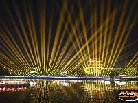 图集 | 荆州古城凤凰灯光秀浪漫上演