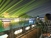 图集 | 荆州古城凤凰灯光秀浪漫上演