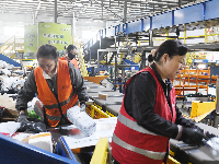 图集丨“双十一”将至  荆州邮政厉兵秣马战高峰