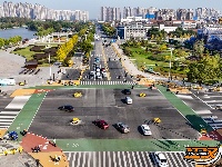 图集丨荆州东门十字路口正“焕新”，市民出行体验将提升