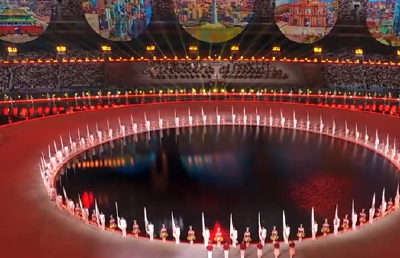 湾区共此时！十五运会开幕式中式美学拉满