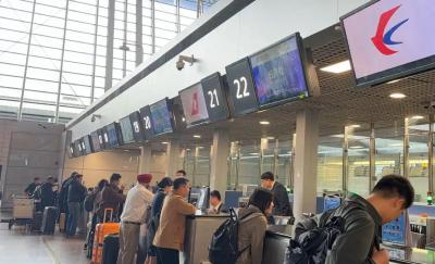 正式复航 国内航司执飞的首趟中印客运航班今天开飞