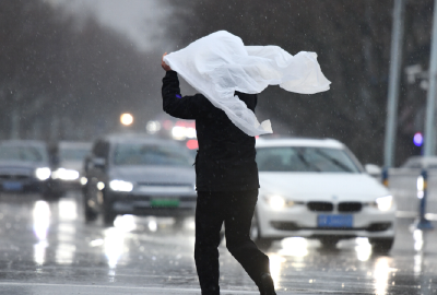 湖北双休日冷空气持续 最低气温降至个位数