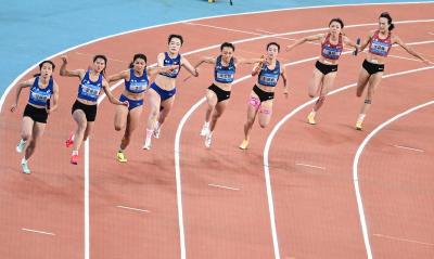 湖北第24金！湖北队夺得女子4X100米接力冠军