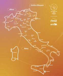米兰冬奥会火炬开始在意大利传递