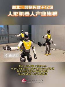 光谷追光行丨湖北：加快构建千亿级人形机器人产业集群