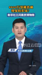 8800万馆藏名画现身拍卖场？新华社三问南京博物院