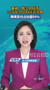 重磅！数字人民币2026年1月1日正式升级，跨境支付占比超95%