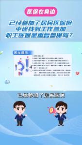 已经参加了居民医保，但中途找到工作参加职工医保是重复参保吗？