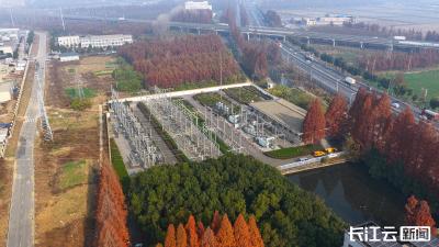 武汉新沟垃圾电厂110千伏送出工程顺利送电