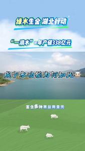 咸宁：“一滴水”=年产值338亿元