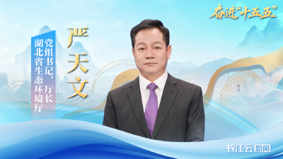 湖北省生态环境厅厅长严天文：让绿水青山颜值更高 金山银山成色更足！