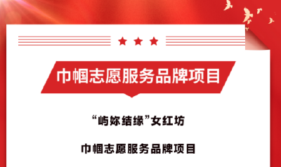 十大巾帼志愿服务品牌项目 以温情与专业织密民生服务网