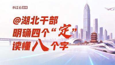 @湖北干部，明确四个“定”，读懂八个字