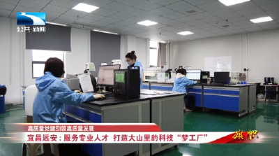 高质量党建通联高质量发展 | 宜昌远安：服务专业人才 打造大山里的科技“梦工厂”