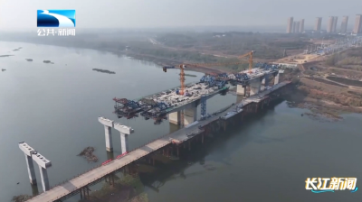 孝感安陆府河三桥明年5月底通车 