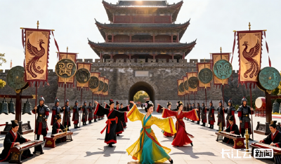 长江云新闻丨从开城仪式到无人机秀，荆州古城十二时辰游玩图鉴