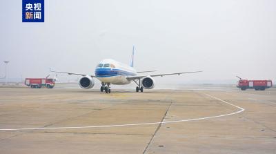 C919国产大飞机首次实现双基地运行
